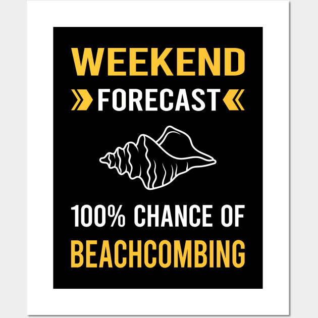 Weekend Forecast Beachcombing Beachcomber Wall Art by Bourguignon Aror